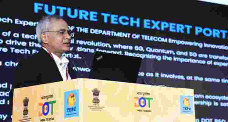 Neeraj Mittal inaugurated the Bharat 5G Portal during the 'Bharat Telecom 2024. Neeraj Mittal inaugurated the Bharat 5G Portal during the 'Bharat Telecom 2024.