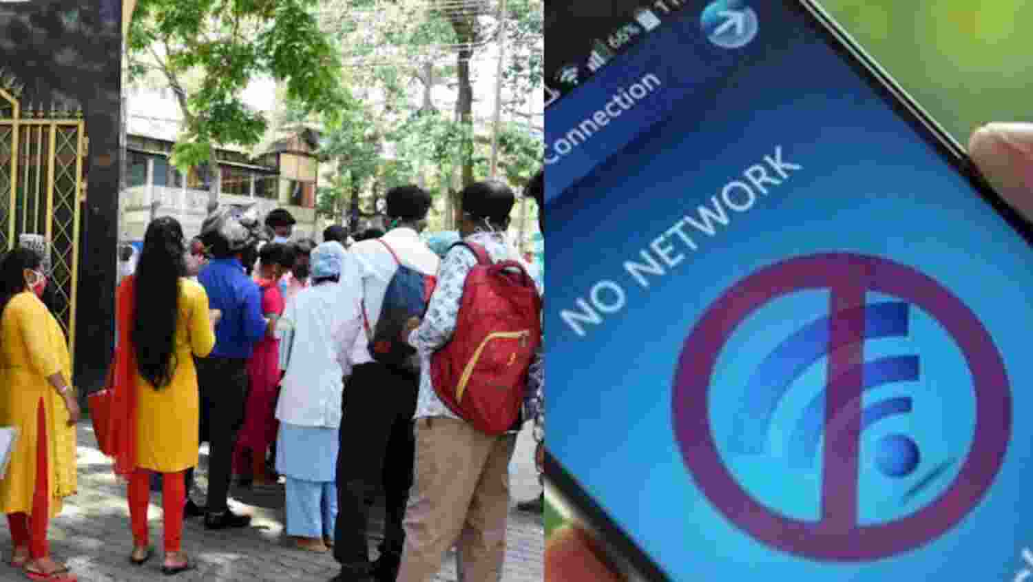 Mobile internet services to be suspended for 5 hours on Saturday, Sunday for recruitment test in Jharkhand. Mobile internet services to be suspended for 5 hours on Saturday, Sunday for recruitment test in Jharkhand.