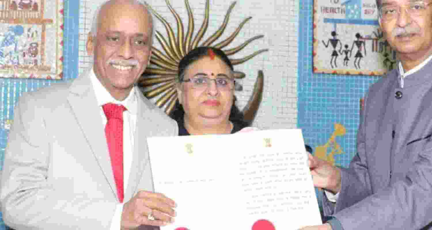 Justice V Ramasubramanian takes charge as NHRC chairperson.  Justice V Ramasubramanian takes charge as NHRC chairperson.