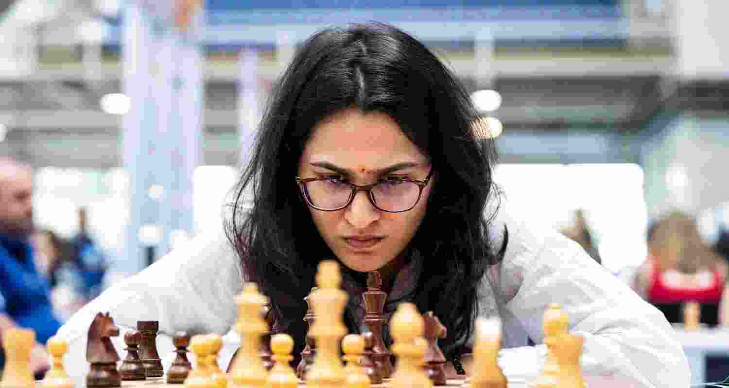 Indian Chess Grandmaster Vantika Agarwal. Indian Chess Grandmaster Vantika Agarwal.