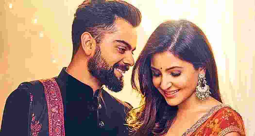 A file photo of Virat Kohli and Anushka Sharma.  A file photo of Virat Kohli and Anushka Sharma.