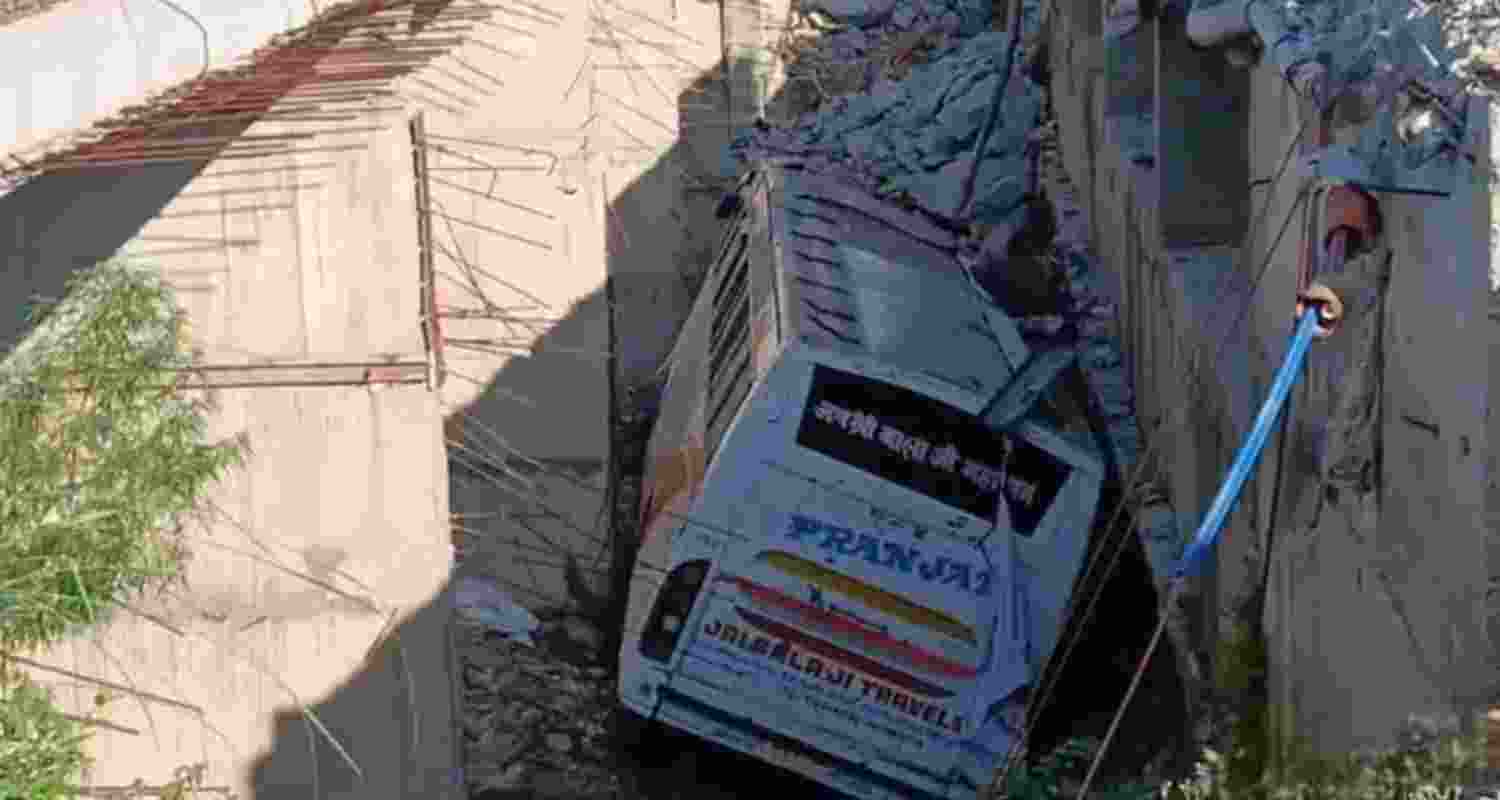 Visuals from the the accident site in Samba. Visuals from the the accident site in Samba.