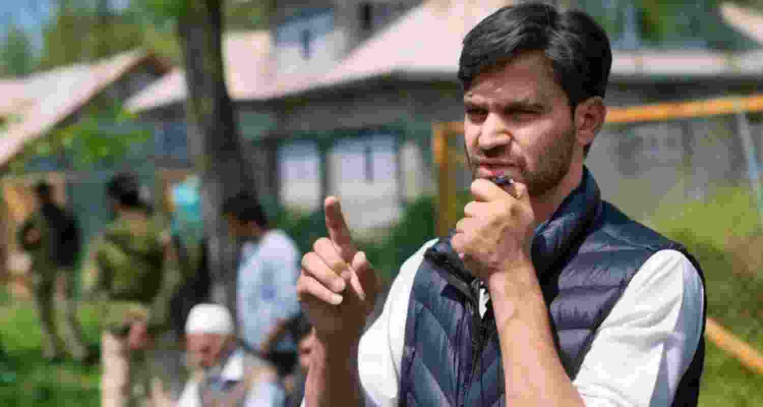 PDP MLA Waheed Parra. PDP MLA Waheed Parra.