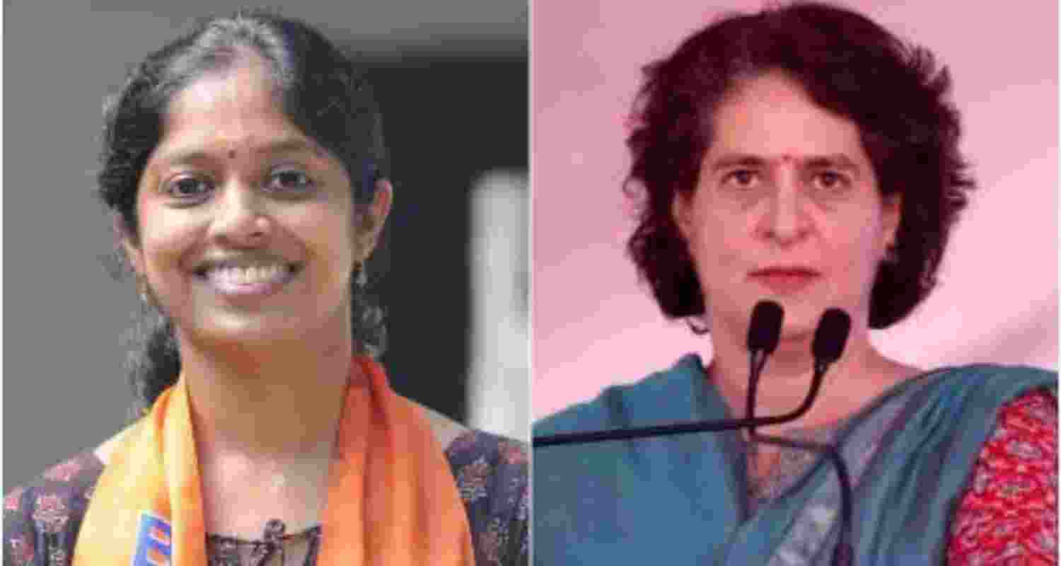 NDA’s Navya Haridas slams Gandhis over Wayanad bypolls
 NDA’s Navya Haridas slams Gandhis over Wayanad bypolls