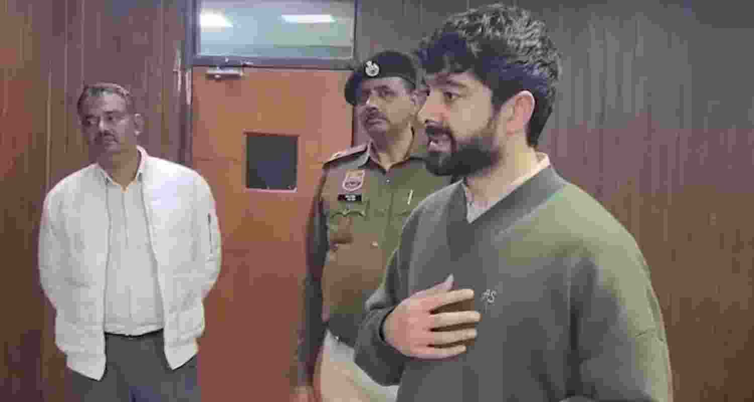 Accused Dhruvdutt Sharma, director of 32 Milestone Avenue. Accused Dhruvdutt Sharma, director of 32 Milestone Avenue.