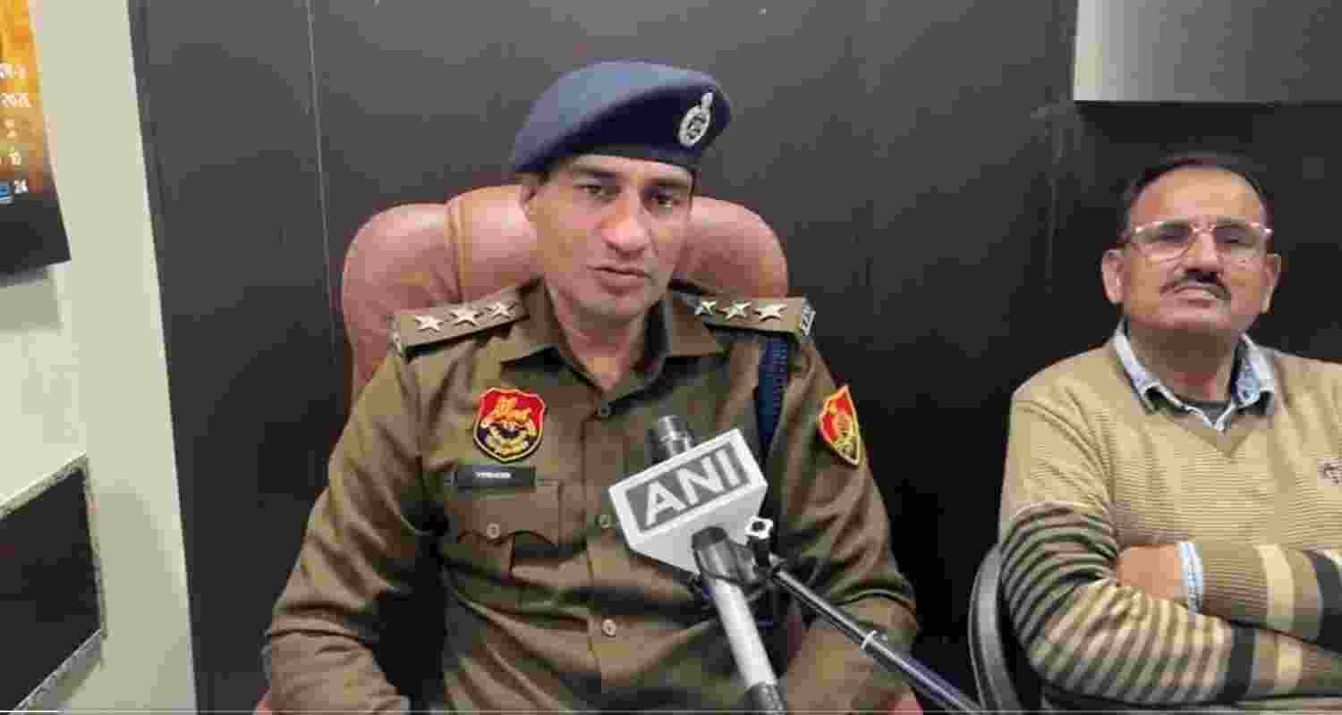 DSP Crime Virendra Kumar. DSP Crime Virendra Kumar.