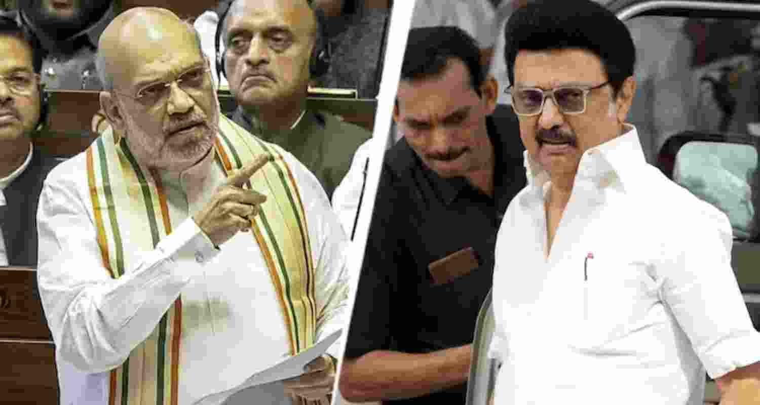 Amit Shah on language row: Can DMK translate texts in Tamil? Amit Shah on language row: Can DMK translate texts in Tamil?