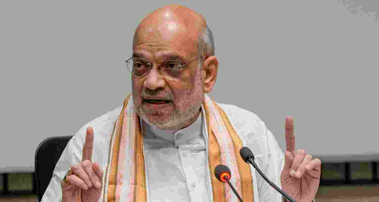 Union Home Minister Amit Shah. Union Home Minister Amit Shah.