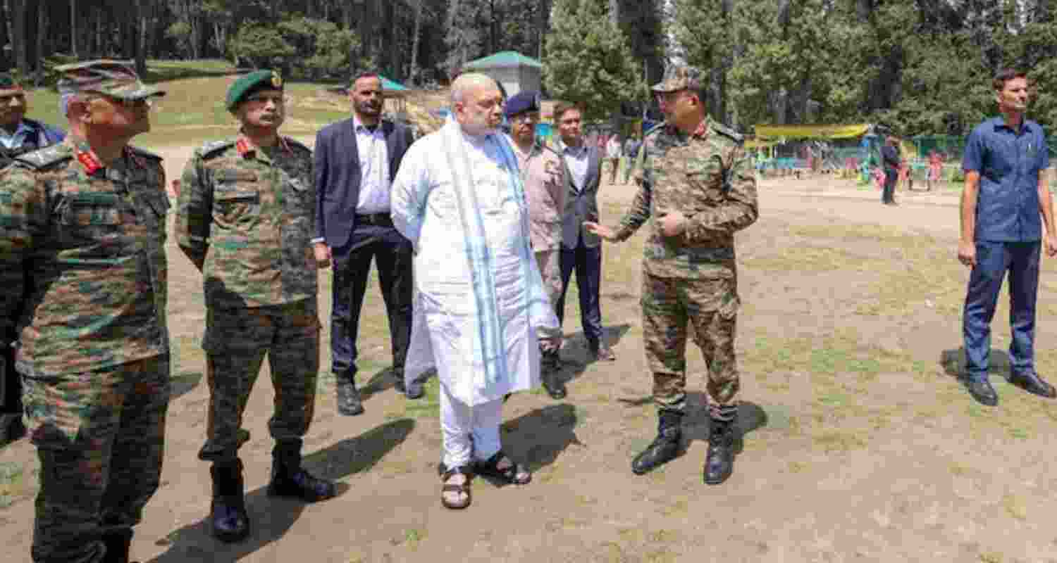 Tight security in J&K ahead of Shah's first visit post Op Sindoor Tight security in J&K ahead of Shah's first visit post Op Sindoor