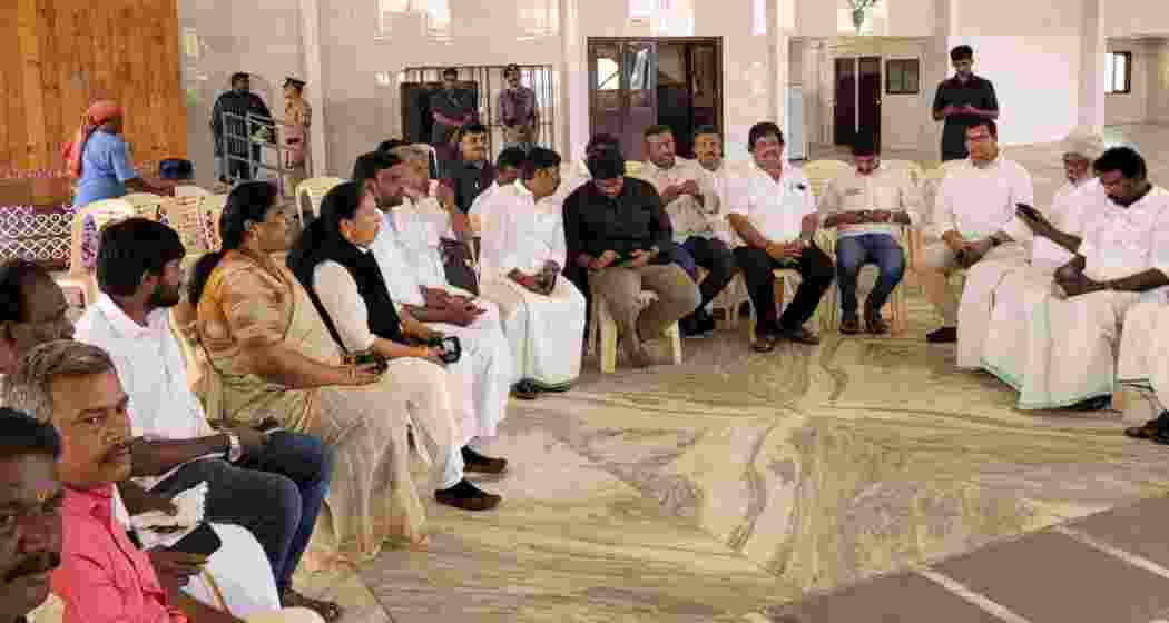 BJP Tamil Nadu president K. Annamalai, clad in a black shirt, was detained along with several party leaders ahead of a protest against alleged ₹1,000 crore corruption in TASMAC. BJP Tamil Nadu president K. Annamalai, clad in a black shirt, was detained along with several party leaders ahead of a protest against alleged ₹1,000 crore corruption in TASMAC.