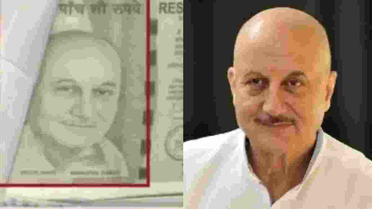 Anupam Kher's image on Rs 1.6 cr fake notes seized in Ahmedabad Anupam Kher's image on Rs 1.6 cr fake notes seized in Ahmedabad