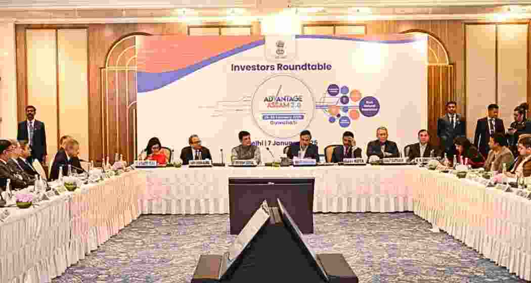 Assam Chief Minister Himanta Biswa Sarma at a high-profile meeting with diplomats from 36 countries, including ASEAN, BIMSTEC, and European ambassadors in Guwahati, Assam. Assam Chief Minister Himanta Biswa Sarma at a high-profile meeting with diplomats from 36 countries, including ASEAN, BIMSTEC, and European ambassadors in Guwahati, Assam.