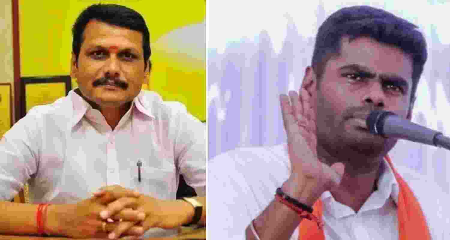 Senthil Balaji defends DMK, criticises TASMAC probe Senthil Balaji defends DMK, criticises TASMAC probe