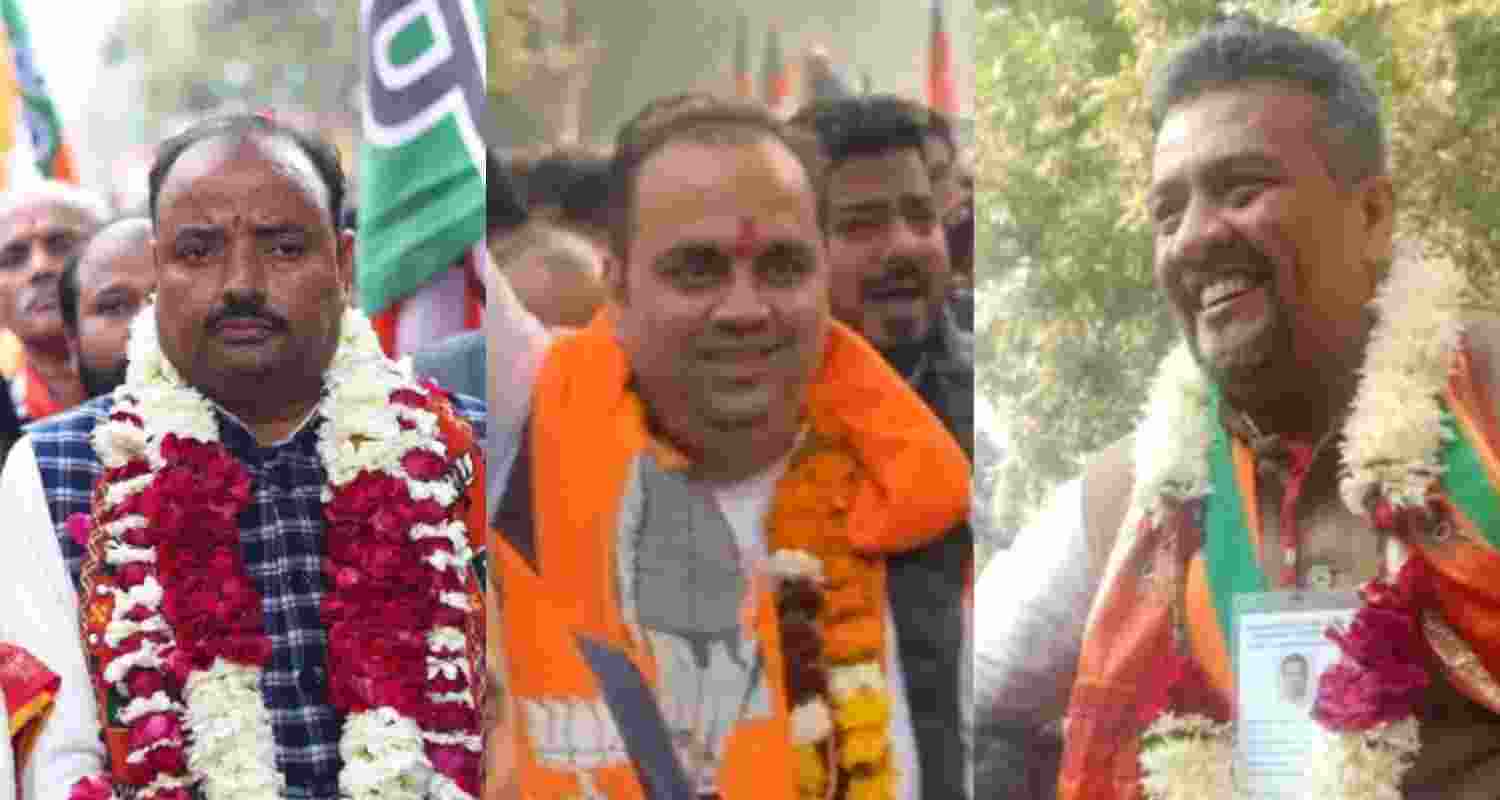 Abhay Verma of Darbhanga, Dr. Pankaj Kumar Singh of Buxar and Chandan Kumar Chaudhary of Khagaria won the elections on BJP tickets. Abhay Verma of Darbhanga, Dr. Pankaj Kumar Singh of Buxar and Chandan Kumar Chaudhary of Khagaria won the elections on BJP tickets.