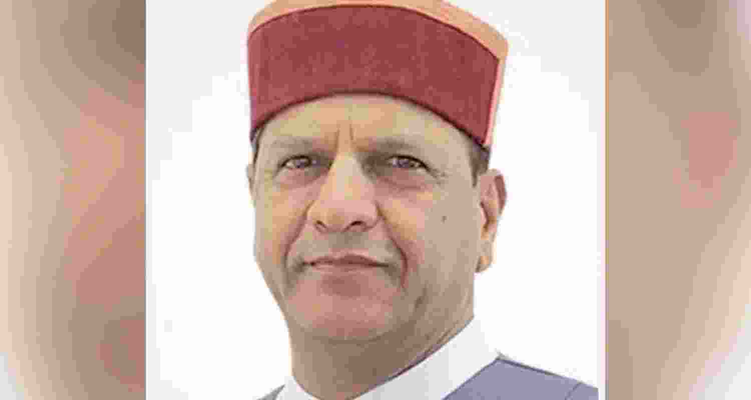 BJP state president Rajiv Bindal BJP state president Rajiv Bindal