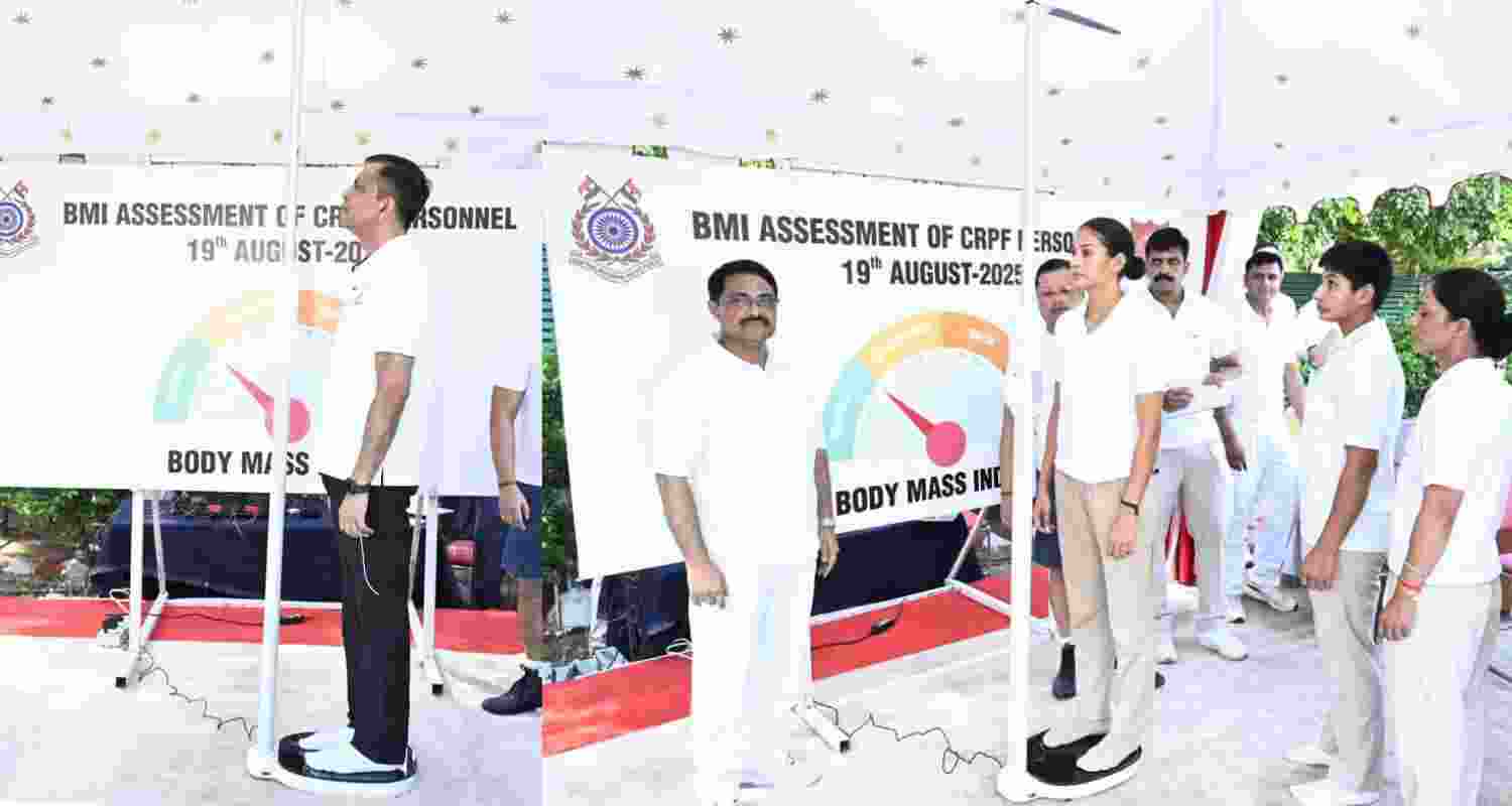 CRPF launches health and fitness drive for jawans CRPF launches health and fitness drive for jawans