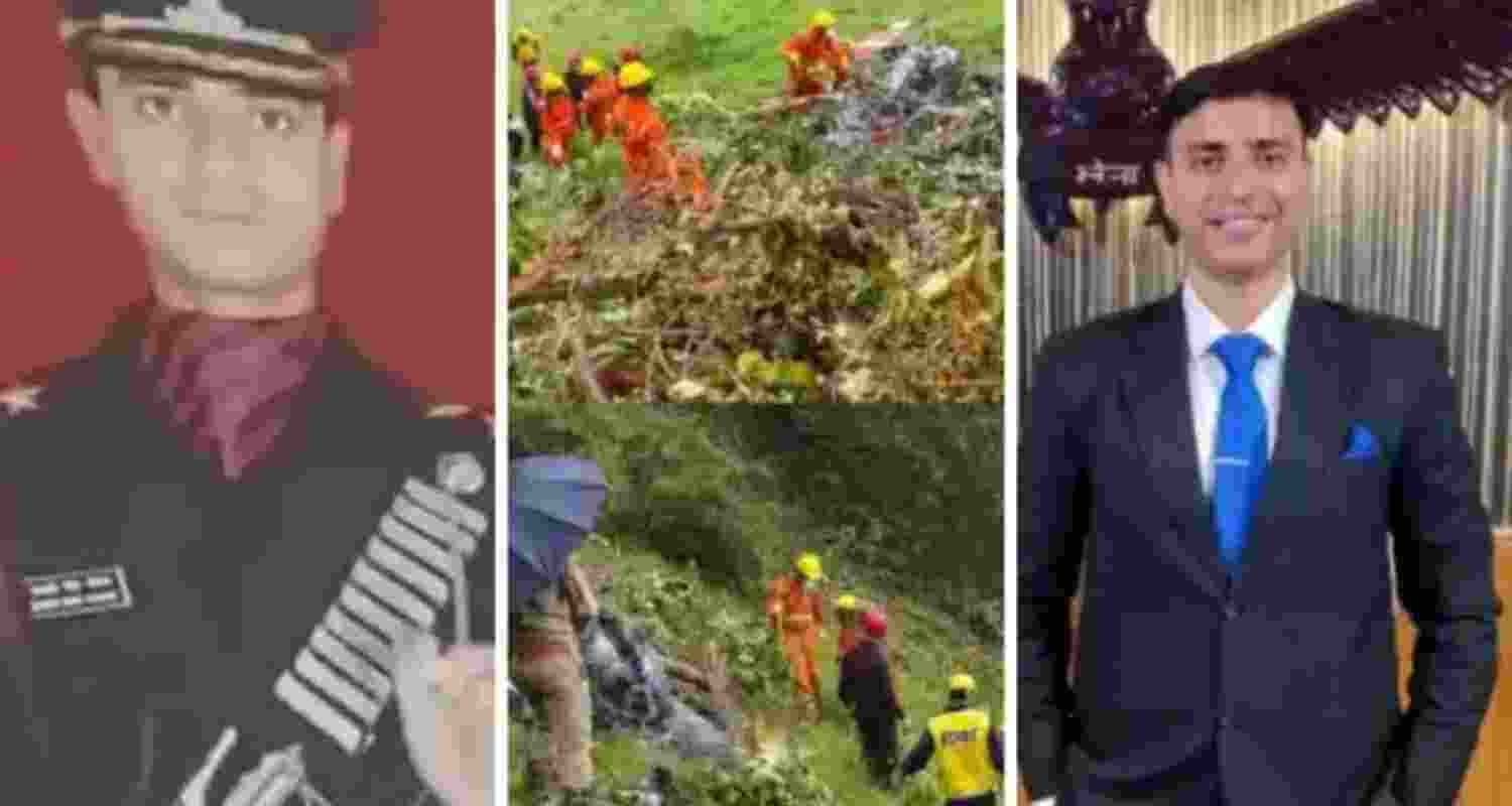 Captain Rajveer Singh Chauhan, the pilot who lost his life in the Kedarnath helicopter crash on Sunday, died on Father’s Day—just months after becoming a father to newborn twins. Captain Rajveer Singh Chauhan, the pilot who lost his life in the Kedarnath helicopter crash on Sunday, died on Father’s Day—just months after becoming a father to newborn twins.