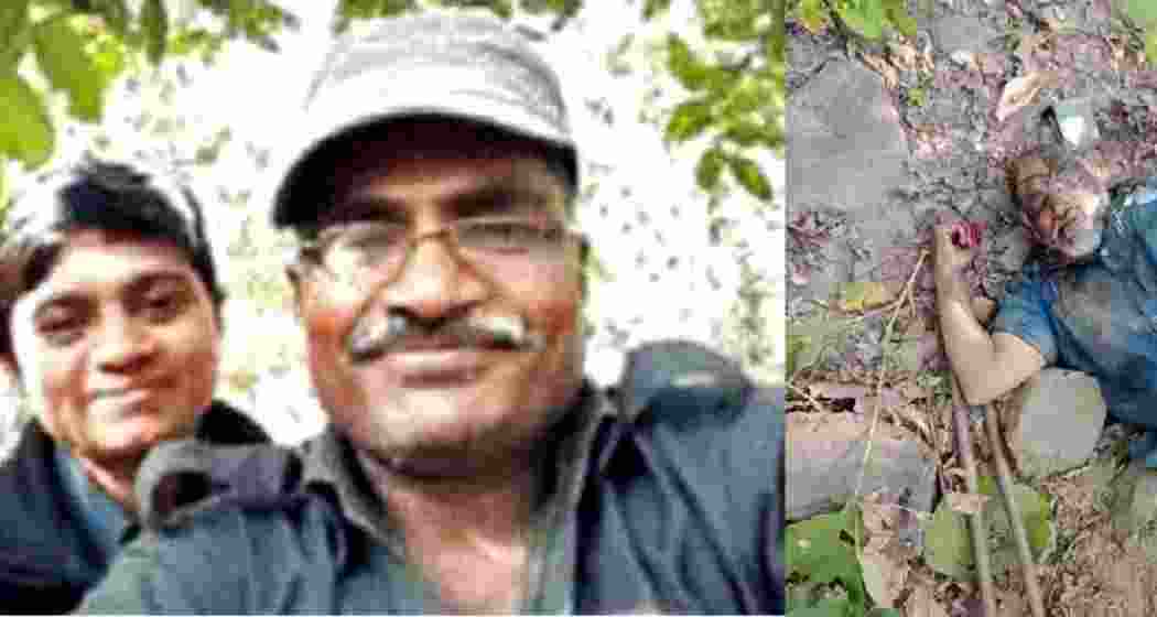 The selfie, Chalapathi had clicked on the left. The remains of Chalapathi following the Odisha-Chhattisgarh border operation, a result of years of intelligence-led operations. The selfie, Chalapathi had clicked on the left. The remains of Chalapathi following the Odisha-Chhattisgarh border operation, a result of years of intelligence-led operations.