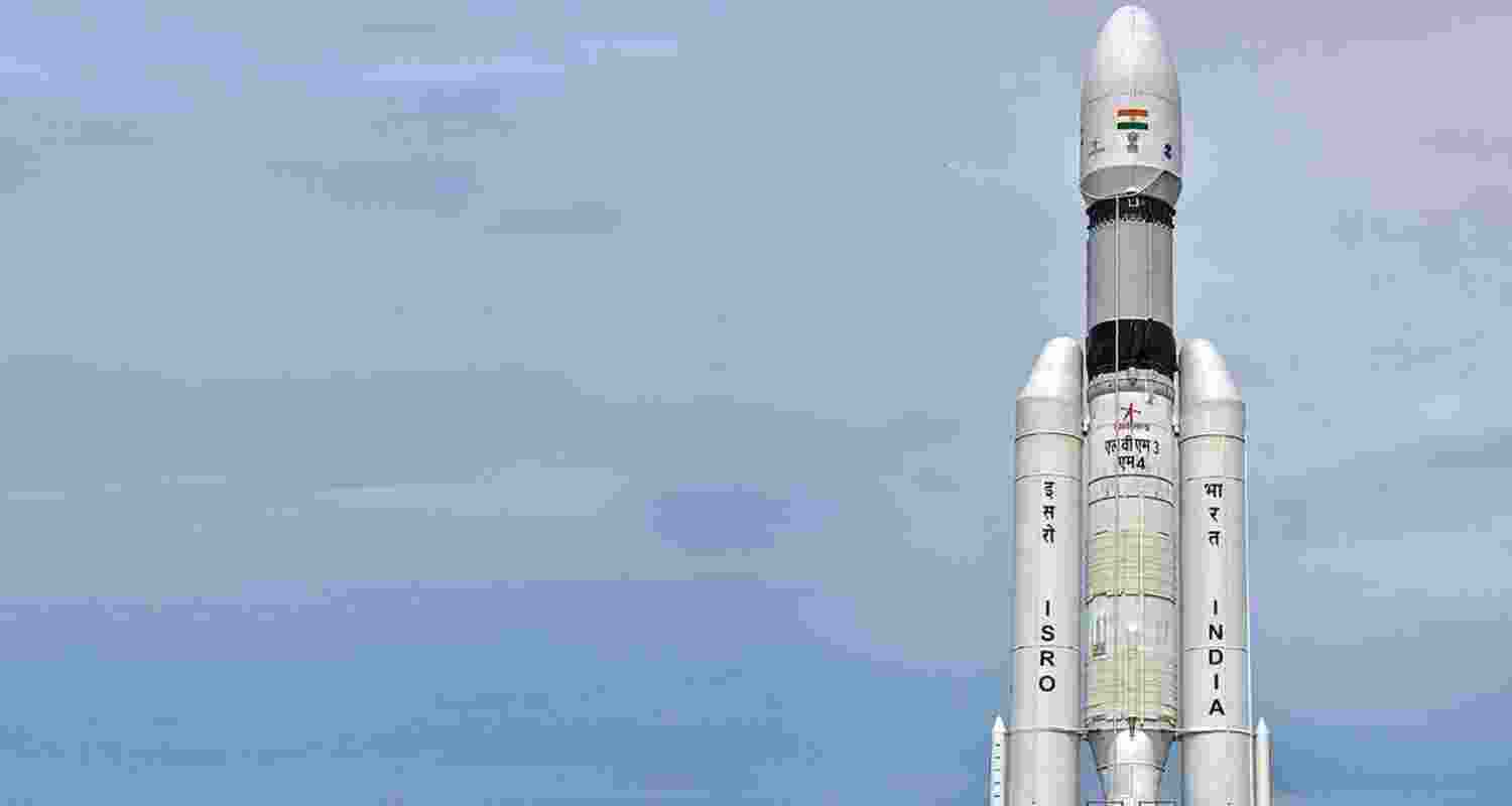 The Chandrayaan at Sriharikota. The Chandrayaan at Sriharikota.