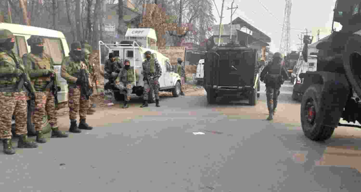 A file photo of security personnel during an encounter with Naxalites in Chhattisgarh. A file photo of security personnel during an encounter with Naxalites in Chhattisgarh.