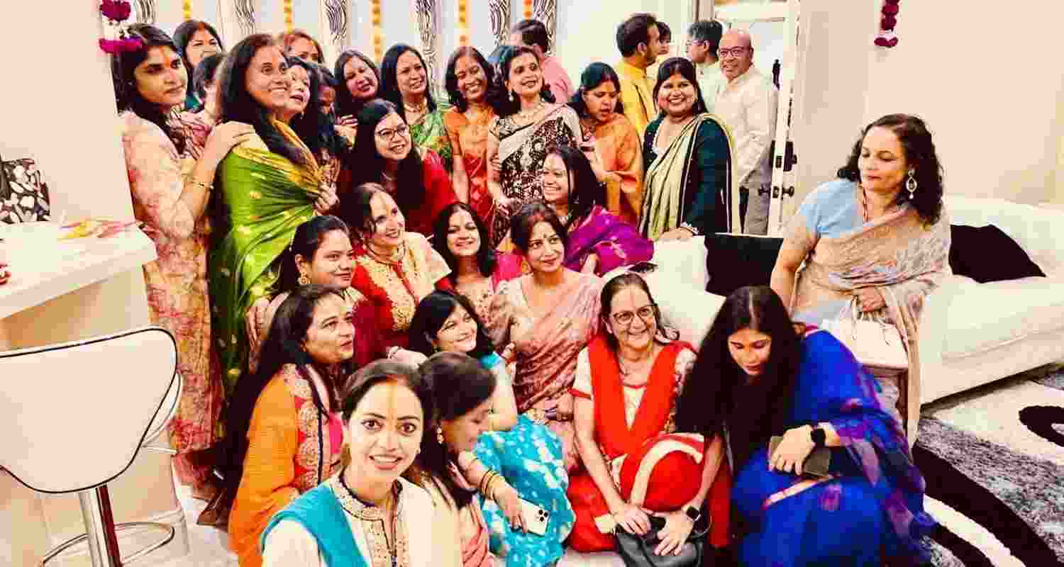 Members of the Indian-American community celebrate the four-day festival of Chhath Puja in Houston, Texas. Image: X Members of the Indian-American community celebrate the four-day festival of Chhath Puja in Houston, Texas. Image: X