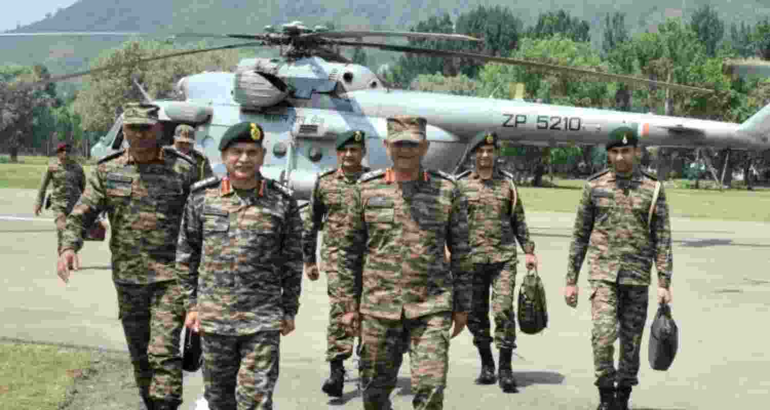 Chief of Army Staff (COAS) General Upendra Dwivedi reviews the security grid in the Kashmir region and assessed the preparedness for the upcoming Shri Amarnath Yatra 2025. Chief of Army Staff (COAS) General Upendra Dwivedi reviews the security grid in the Kashmir region and assessed the preparedness for the upcoming Shri Amarnath Yatra 2025.