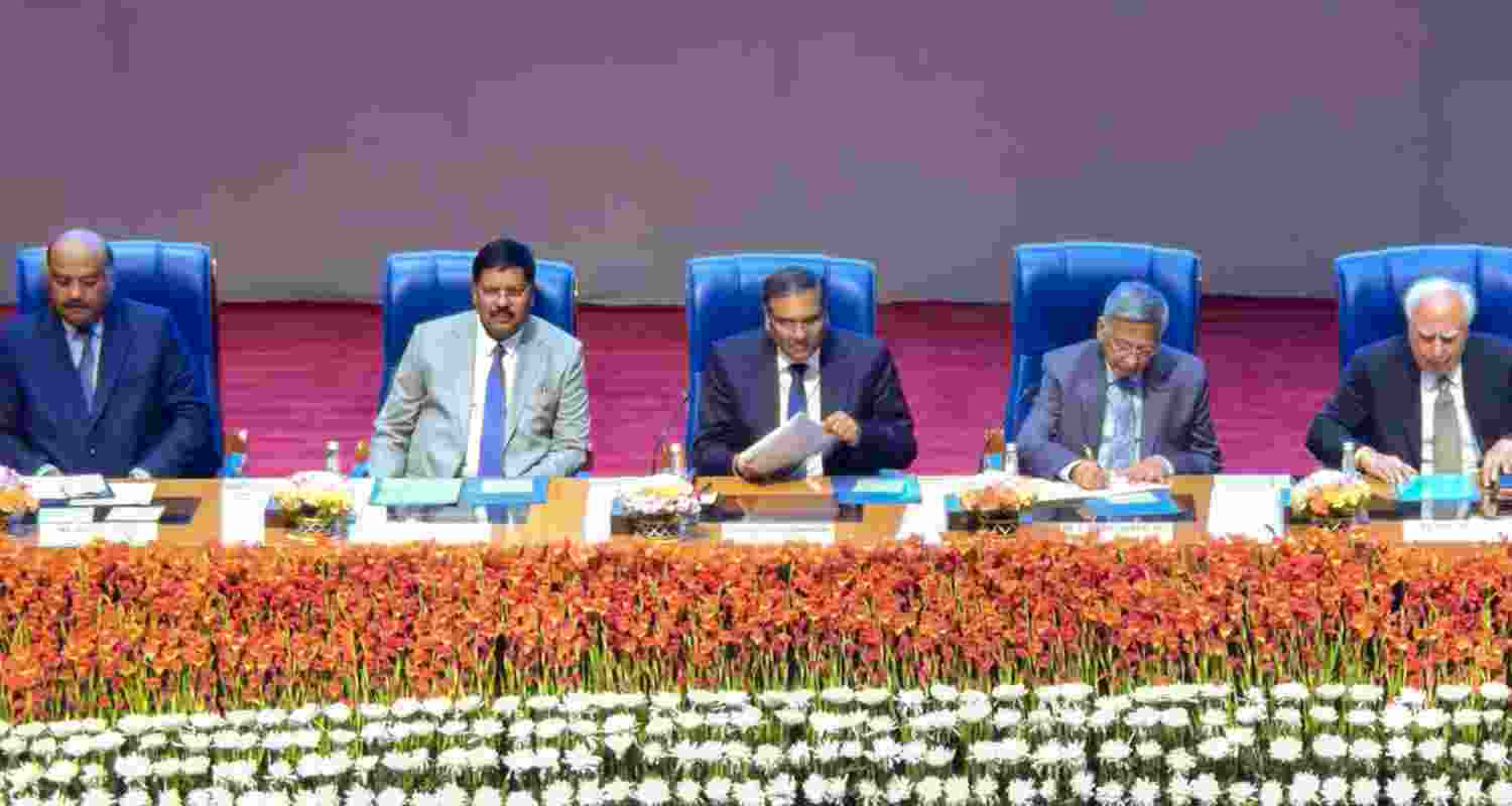 Supreme Court Bar Association Youtube, outgoing Chief Justice of India (CJI) Sanjiv Khanna with CJI-designate Justice Bhushan Ramkrishna Gavai and others during a farewell function organised in his honour by Supreme Court Bar Association (SCBA), in New Delhi, Tuesday. Supreme Court Bar Association Youtube, outgoing Chief Justice of India (CJI) Sanjiv Khanna with CJI-designate Justice Bhushan Ramkrishna Gavai and others during a farewell function organised in his honour by Supreme Court Bar Association (SCBA), in New Delhi, Tuesday.