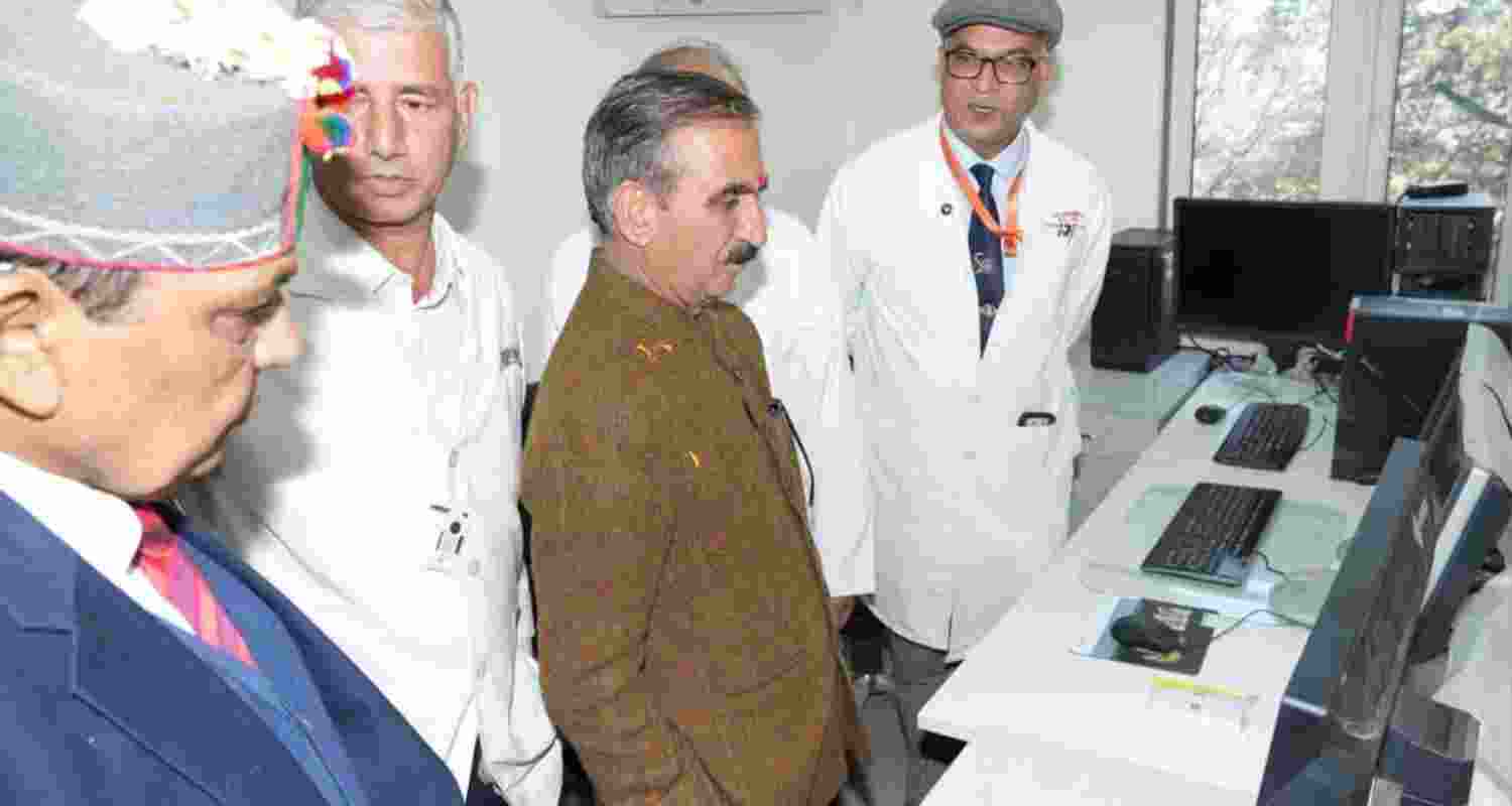 CM inaugurates Nuclear Medicine Block at IGMC on Thursday. CM inaugurates Nuclear Medicine Block at IGMC on Thursday.