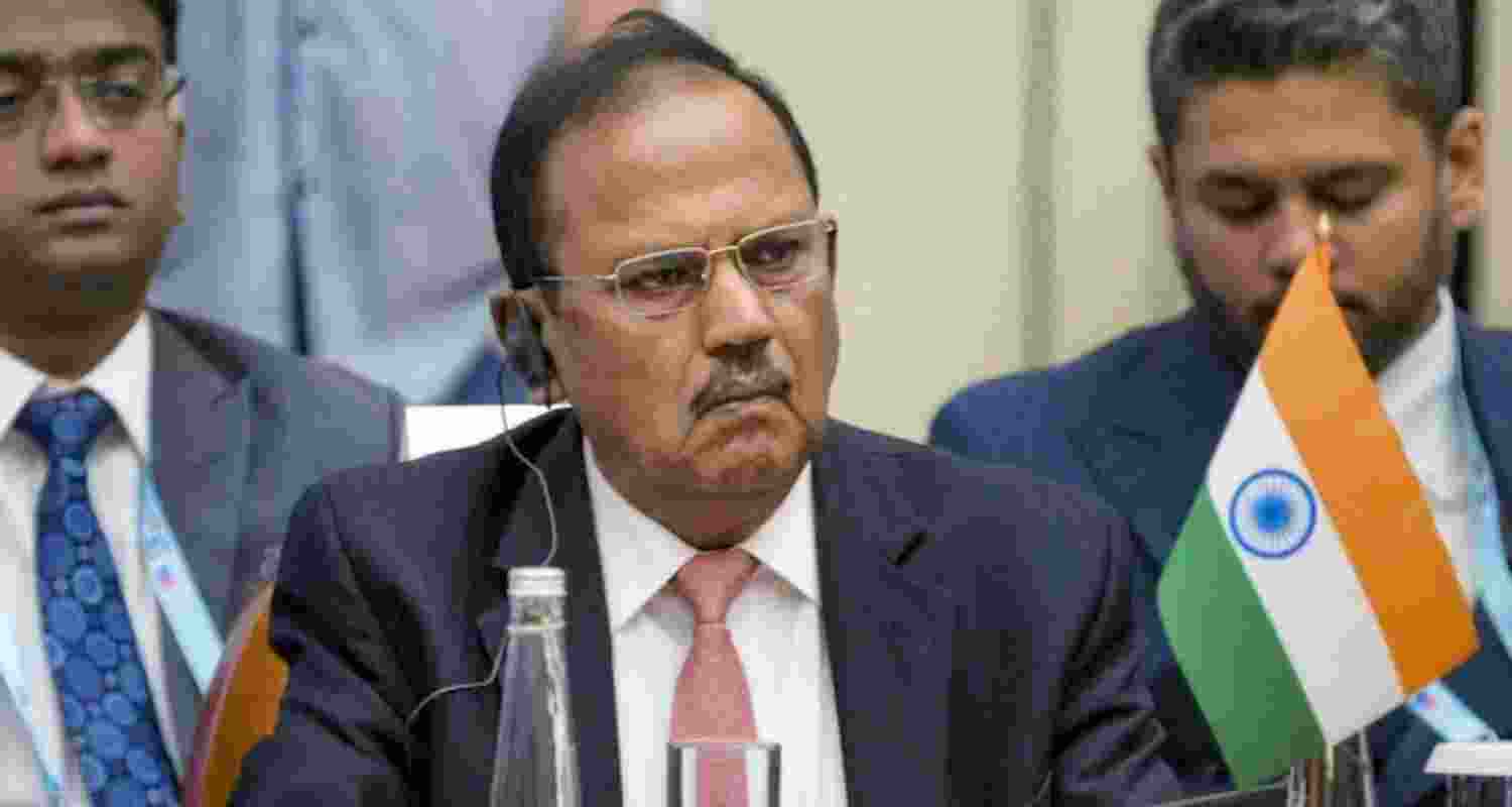 National Security Adviser Ajit Doval is in Moscow. National Security Adviser Ajit Doval is in Moscow.