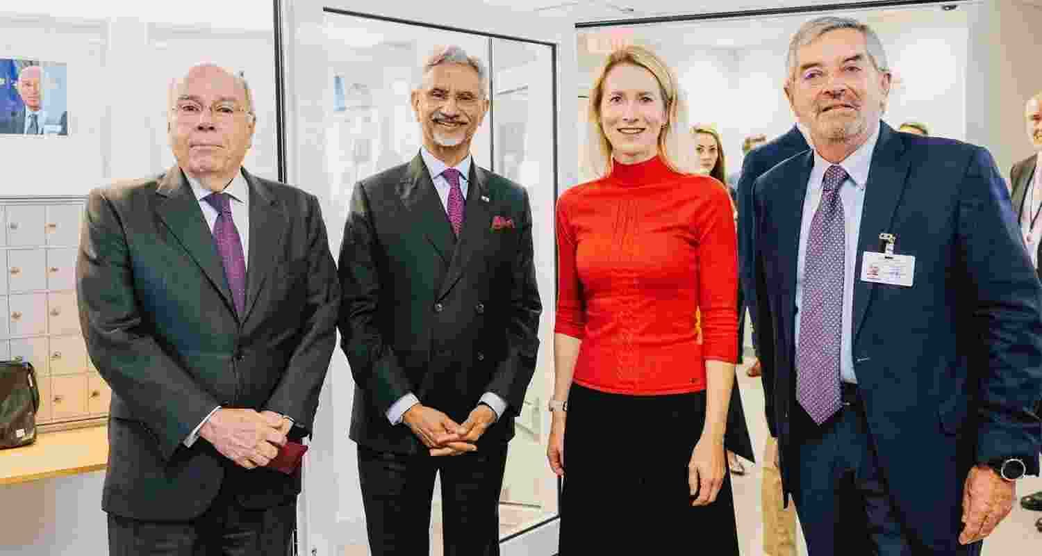 EAM Jaishankar joins EU Foreign Ministers in New York. EAM Jaishankar joins EU Foreign Ministers in New York.