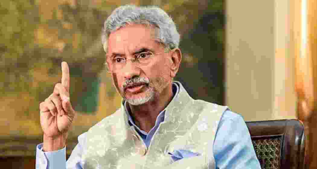 External Affairs Minister S Jaishankar. File photo. External Affairs Minister S Jaishankar. File photo.