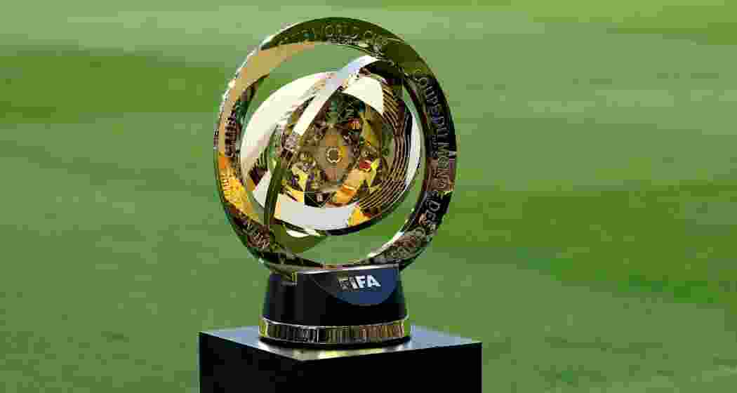 The FIFA Club World Cup trophy. The FIFA Club World Cup trophy.