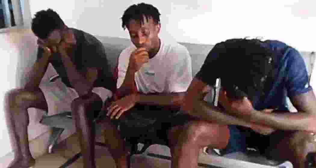 Cameroon nationals in SSB custody after being intercepted near the India-Nepal border in Darjeeling district during an alleged illegal crossing attempt. Cameroon nationals in SSB custody after being intercepted near the India-Nepal border in Darjeeling district during an alleged illegal crossing attempt.