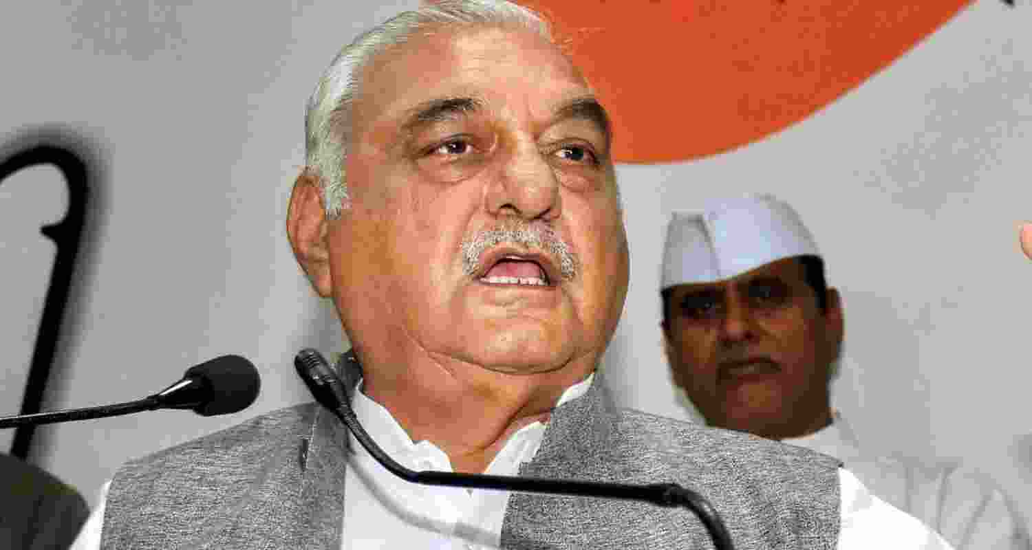 Former chief minister and Leader of the Opposition Bhupinder Singh Hooda. Former chief minister and Leader of the Opposition Bhupinder Singh Hooda.