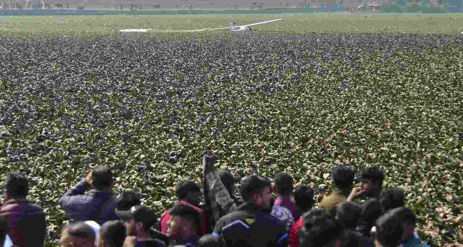 Further details regarding the cause of the crash, the exact location of the incident, and the condition of those on board are awaited Further details regarding the cause of the crash, the exact location of the incident, and the condition of those on board are awaited