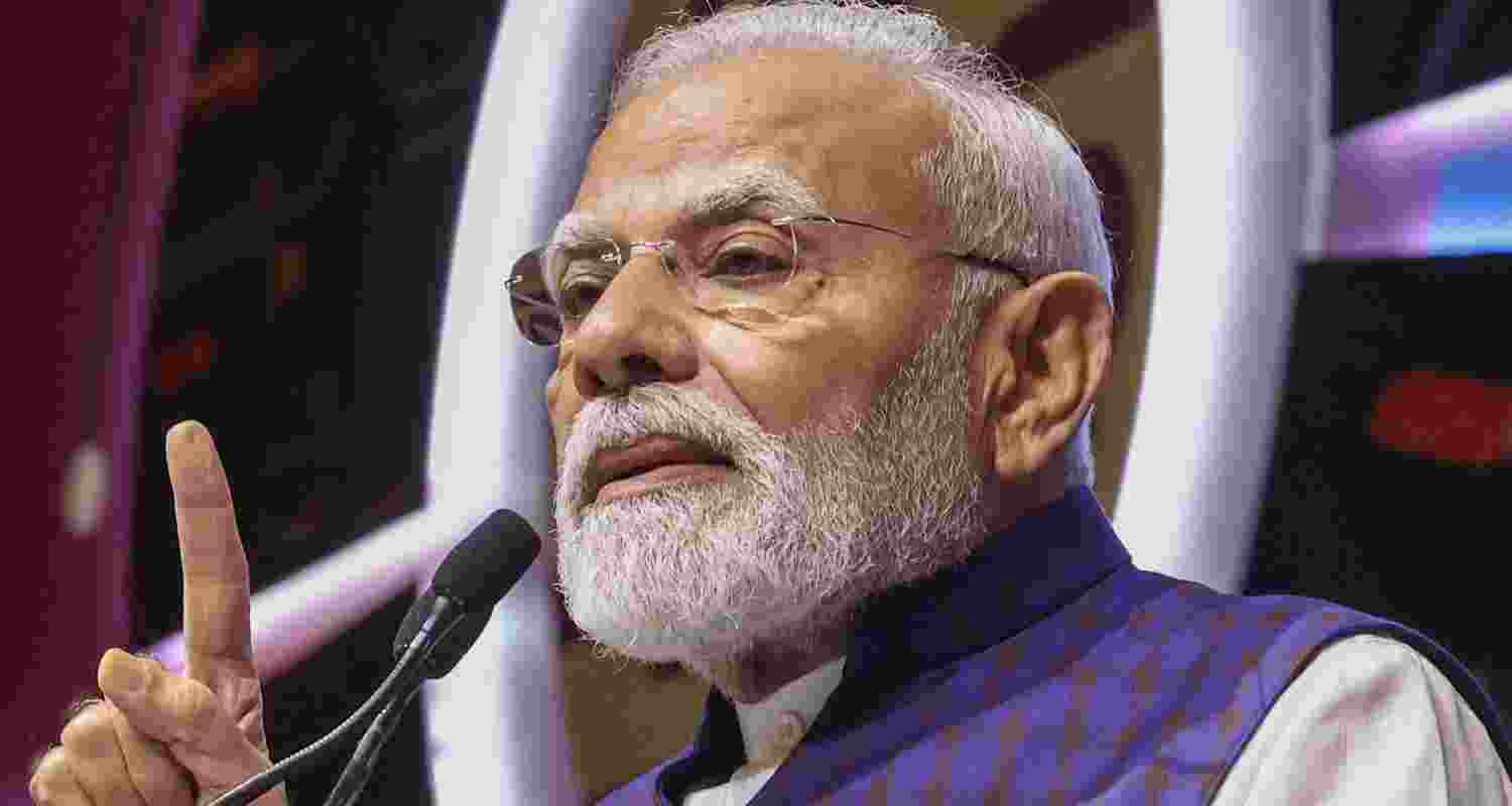 While announcing a “new phase of next-generation reforms”, Prime Minister Narendra Modi hailed India’s GDP growth of 7.8 per cent in the first quarter, which he said, had “outperformed every expectation, every estimate, and every forecast” While announcing a “new phase of next-generation reforms”, Prime Minister Narendra Modi hailed India’s GDP growth of 7.8 per cent in the first quarter, which he said, had “outperformed every expectation, every estimate, and every forecast”