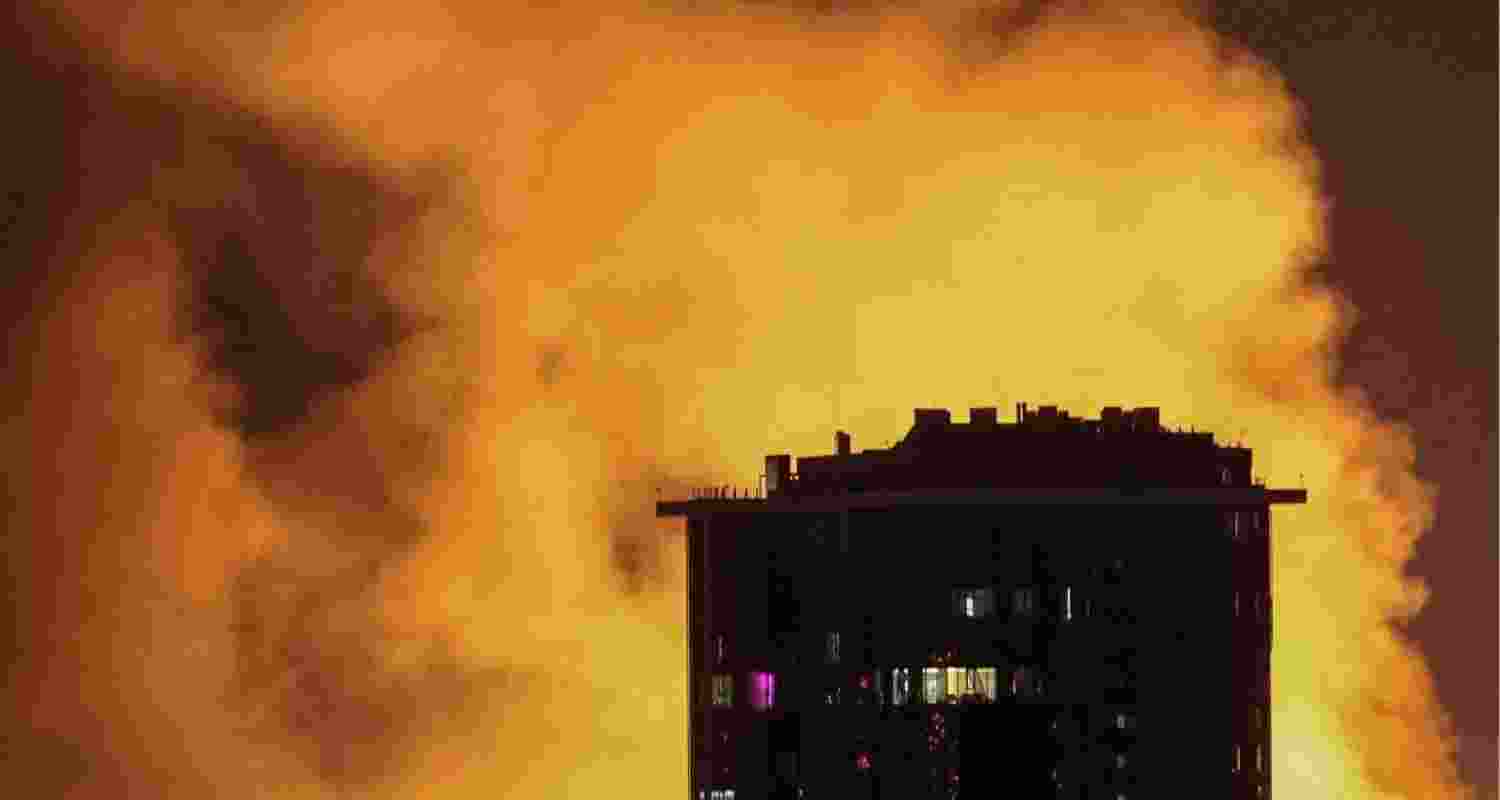 Ukraine’s air force said Russian drones were targeting the capital and regions in the northeast and south, prompting its military to deploy missiles Ukraine’s air force said Russian drones were targeting the capital and regions in the northeast and south, prompting its military to deploy missiles