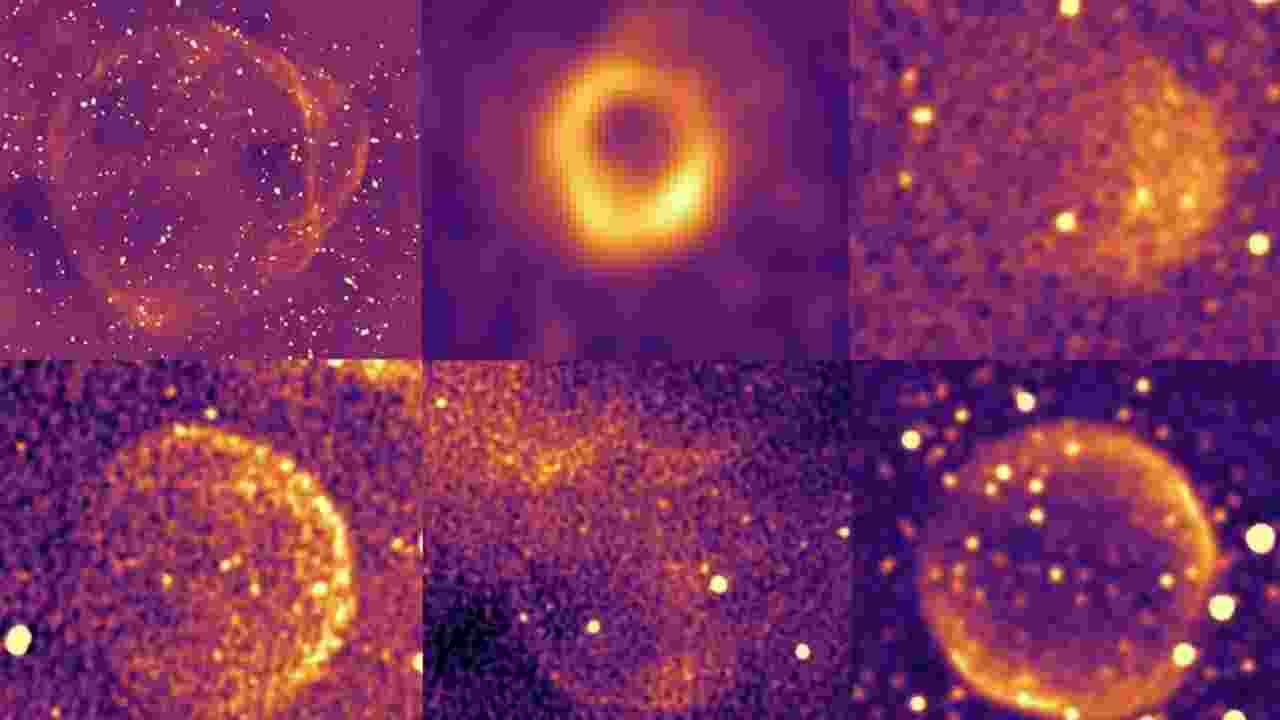 Some of the objects captured by ASKAP. Some of the objects captured by ASKAP.