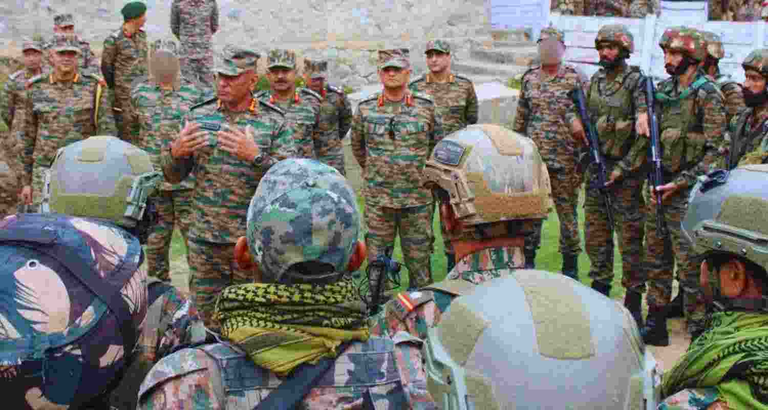 Northern Command chief felicitates troops for Op Mahadev success Northern Command chief felicitates troops for Op Mahadev success