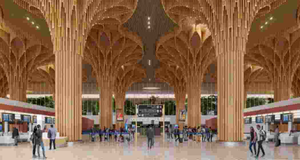 The newly operational integrated terminal at Lokapriya Gopinath Bordoloi International Airport in Guwahati. The newly operational integrated terminal at Lokapriya Gopinath Bordoloi International Airport in Guwahati.