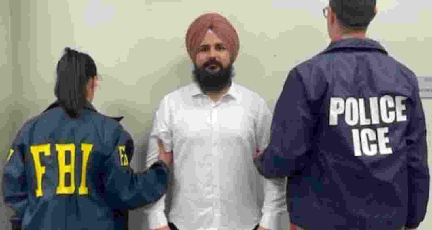 Happy Passia arrested in the US, had suspected links with ISI, BKI. Happy Passia arrested in the US, had suspected links with ISI, BKI.