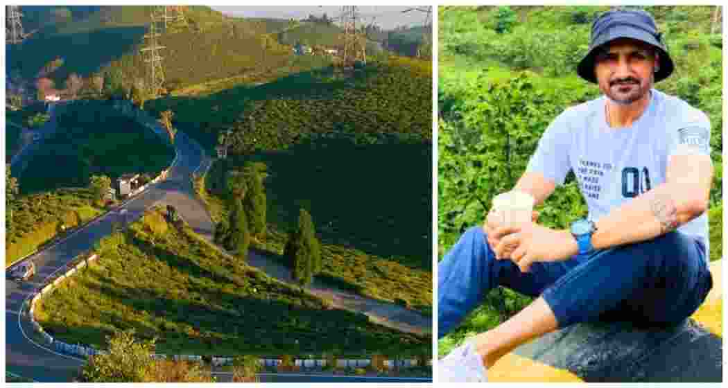 A scene from Mirrik in north Bengal. Harbhajan Singh. Photo: Instagram. A scene from Mirrik in north Bengal. Harbhajan Singh. Photo: Instagram.