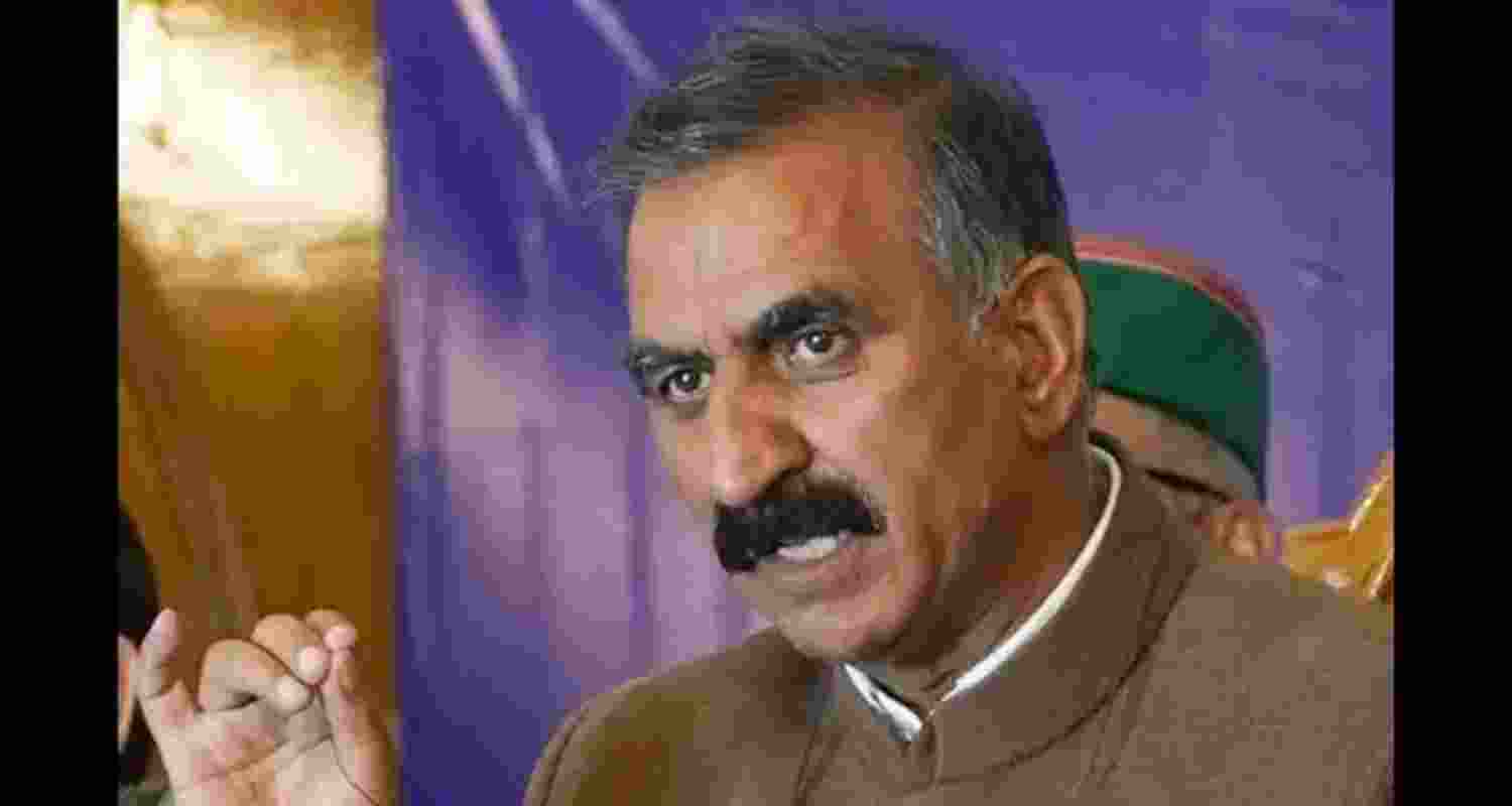 Himachal Pradesh Chief Minister Sukhvinder Singh Sukhu. Himachal Pradesh Chief Minister Sukhvinder Singh Sukhu.