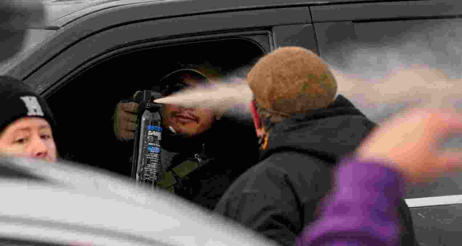 Menendez, in her ruling, said the agents would not be allowed to arrest people without probable cause or reasonable suspicion the person has committed a crime or was obstructing or interfering with the activities of officers Menendez, in her ruling, said the agents would not be allowed to arrest people without probable cause or reasonable suspicion the person has committed a crime or was obstructing or interfering with the activities of officers