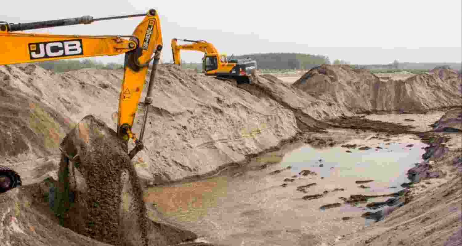 Illegal sand mining in rivers and beaches in Tamil Nadu. Illegal sand mining in rivers and beaches in Tamil Nadu.