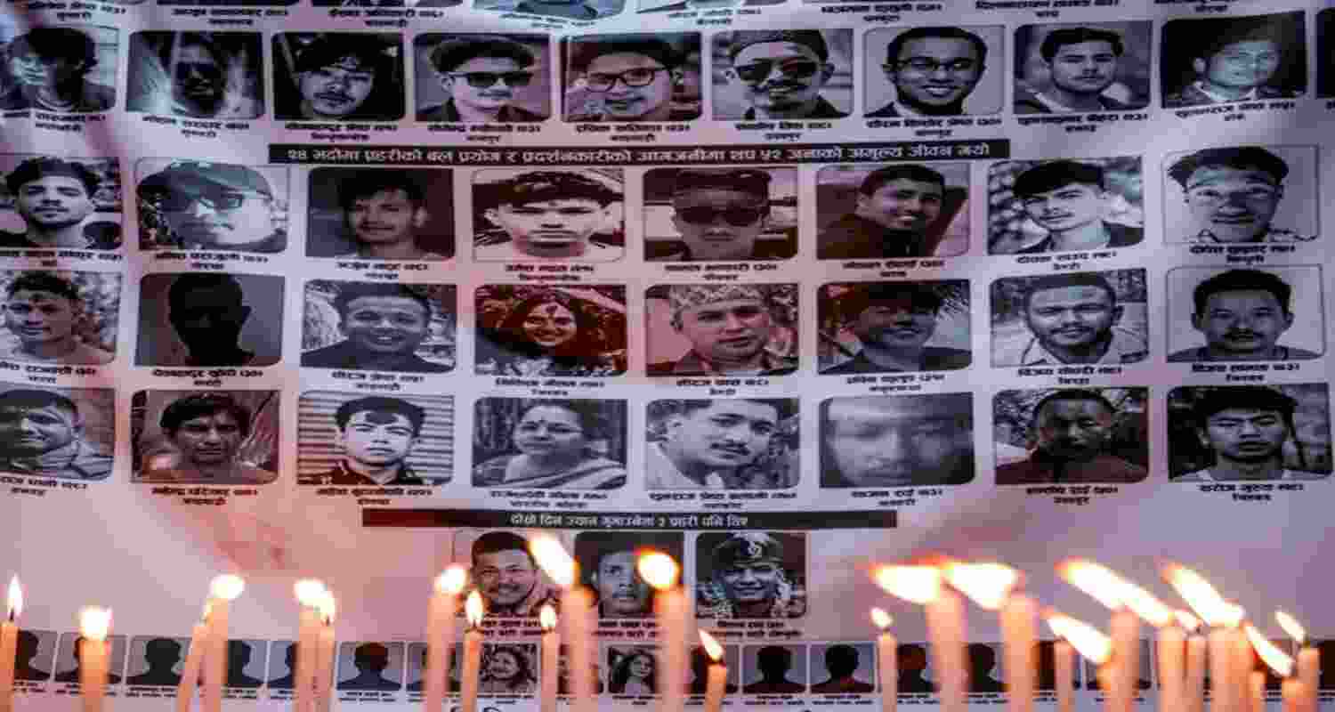 A candlelight vigil being held to pay tribute to the victims who were killed during the recent anti-government protests, outside the Federal Parliament, in Kathmandu, Nepal - file image. A candlelight vigil being held to pay tribute to the victims who were killed during the recent anti-government protests, outside the Federal Parliament, in Kathmandu, Nepal - file image.
