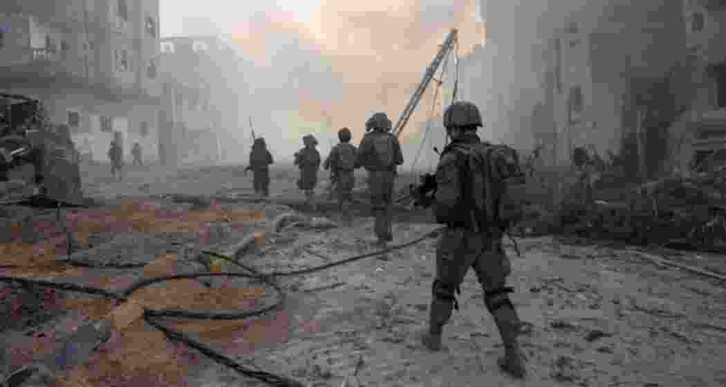 Israeli forces patrol the streets of Gaza City. (File photo) Israeli forces patrol the streets of Gaza City. (File photo)