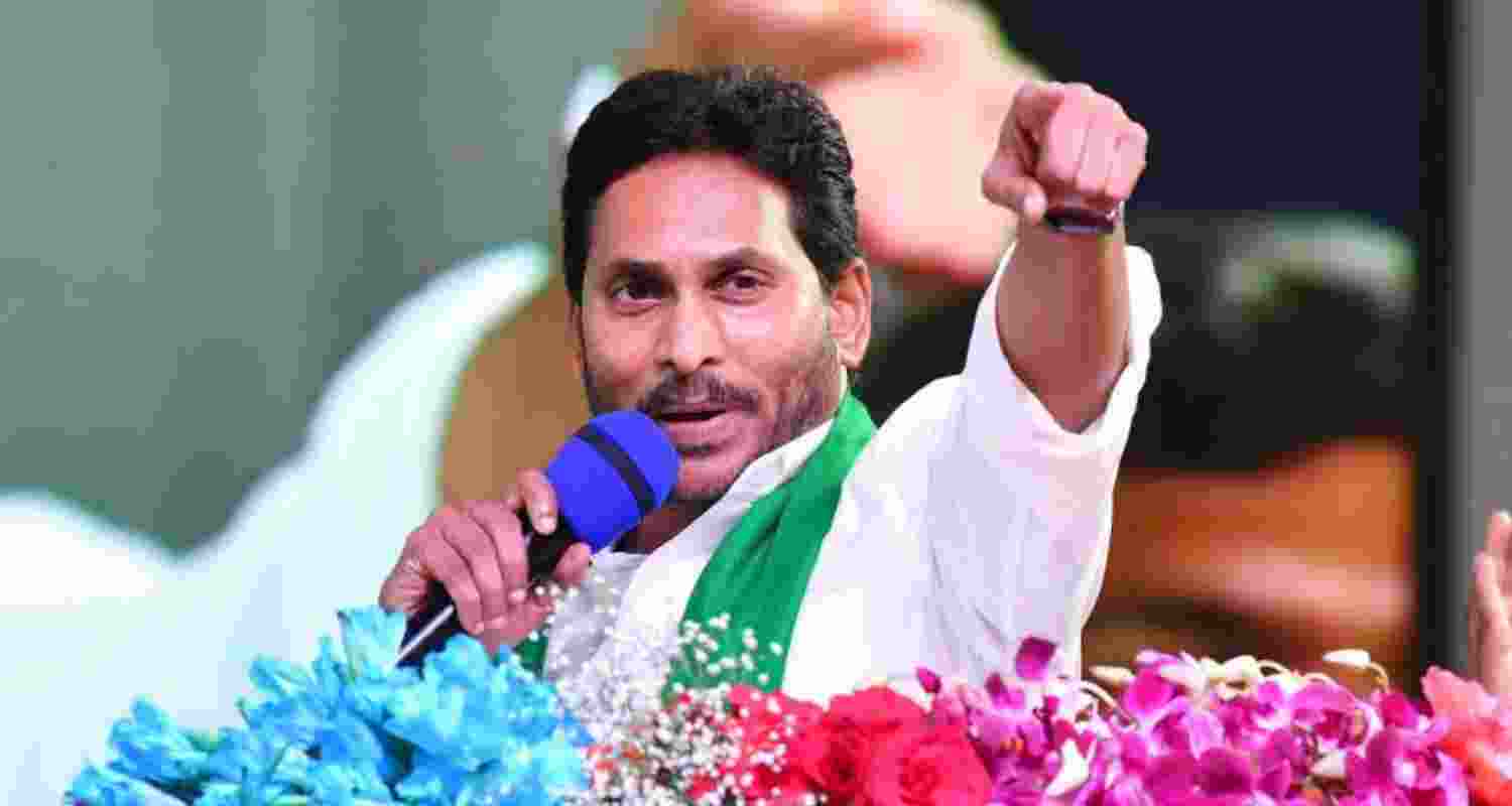 YSRCP president and former Andhra Pradesh Chief Minister YS Jagan Mohan Reddy. YSRCP president and former Andhra Pradesh Chief Minister YS Jagan Mohan Reddy.