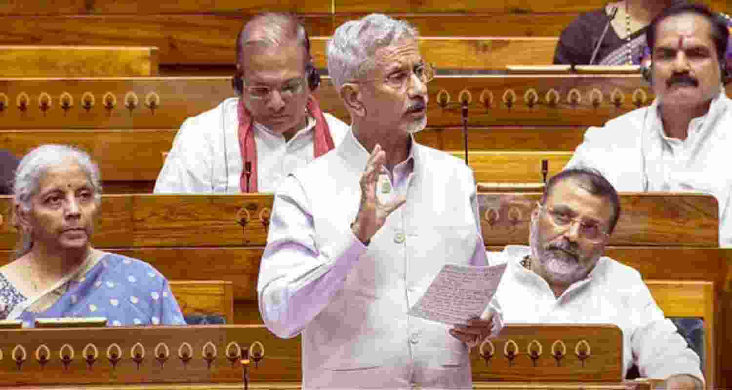 External affairs minister S Jaishankar speaks during a debate in the Lok Sabha on the Pahalgam terror attack and Operation Sindoor. External affairs minister S Jaishankar speaks during a debate in the Lok Sabha on the Pahalgam terror attack and Operation Sindoor.