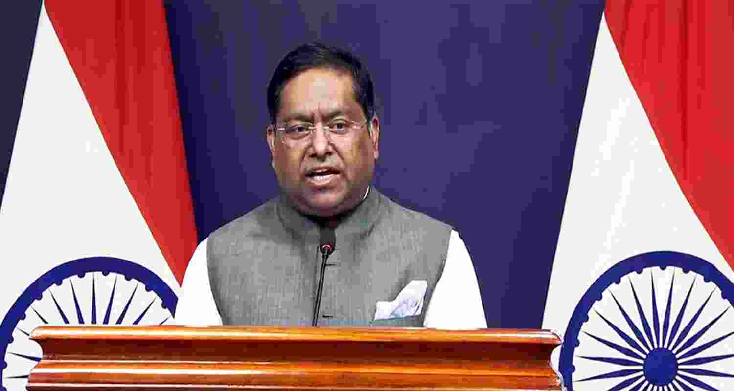 Ministry of External Affairs (MEA), spokesperson Randhir Jaiswal. Ministry of External Affairs (MEA), spokesperson Randhir Jaiswal.